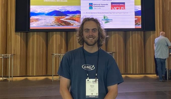 Entura’s William Plumb highly commended for presentation at international geomorphology conference