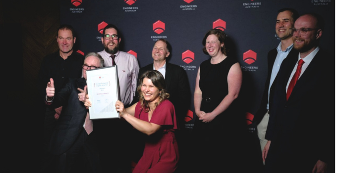 Entura excellence recognised in Engineers Australia Excellence Awards